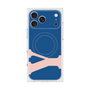プレミアムスクエアケース with MagSafe［ オリジナル - initial color - Y navy ］