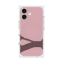 プレミアムスクエアケース with MagSafe［ オリジナル - initial color - Y dusty pink ］