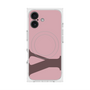 プレミアムスクエアケース with MagSafe［ オリジナル - initial color - Y dusty pink ］