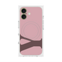 プレミアムスクエアケース with MagSafe［ オリジナル - initial color - Y dusty pink ］