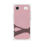プレミアムスクエアケース with MagSafe［ オリジナル - initial color - Y dusty pink ］