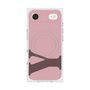 プレミアムスクエアケース with MagSafe［ オリジナル - initial color - Y dusty pink ］