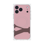 プレミアムスクエアケース with MagSafe［ オリジナル - initial color - Y dusty pink ］