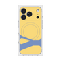 プレミアムスクエアケース with MagSafe［ オリジナル - initial color - Y yellow ］