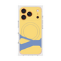 プレミアムスクエアケース with MagSafe［ オリジナル - initial color - Y yellow ］
