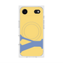 プレミアムスクエアケース with MagSafe［ オリジナル - initial color - Y yellow ］