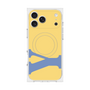 プレミアムスクエアケース with MagSafe［ オリジナル - initial color - Y yellow ］