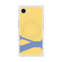 プレミアムスクエアケース with MagSafe［ オリジナル - initial color - Y yellow ］