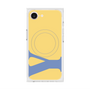 プレミアムスクエアケース with MagSafe［ オリジナル - initial color - Y yellow ］