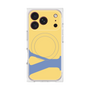 プレミアムスクエアケース with MagSafe［ オリジナル - initial color - Y yellow ］