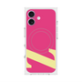 プレミアムスクエアケース with MagSafe［ オリジナル - initial color - Z pink ］