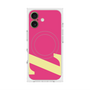 プレミアムスクエアケース with MagSafe［ オリジナル - initial color - Z pink ］