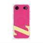 プレミアムスクエアケース with MagSafe［ オリジナル - initial color - Z pink ］