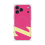 プレミアムスクエアケース with MagSafe［ オリジナル - initial color - Z pink ］