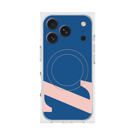 プレミアムスクエアケース with MagSafe［ オリジナル - initial color - Z navy ］