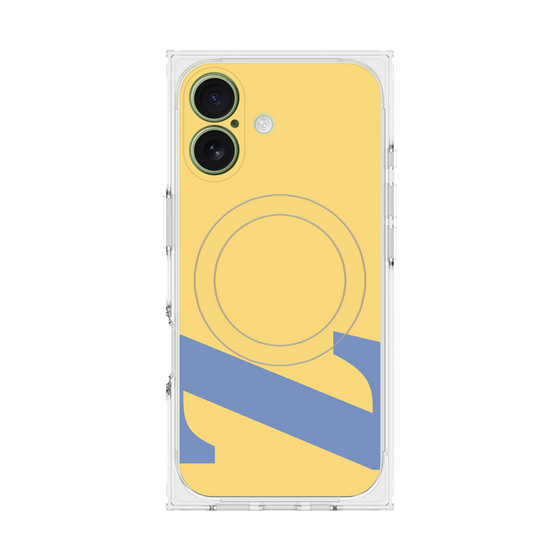 プレミアムスクエアケース with MagSafe［ オリジナル - initial color - Z yellow ］
