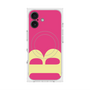 プレミアムスクエアケース with MagSafe［ オリジナル - initial color - B pink ］