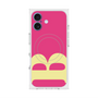 プレミアムスクエアケース with MagSafe［ オリジナル - initial color - B pink ］