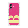 プレミアムスクエアケース with MagSafe［ オリジナル - initial color - B pink ］