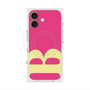 プレミアムスクエアケース with MagSafe［ オリジナル - initial color - B pink ］