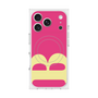 プレミアムスクエアケース with MagSafe［ オリジナル - initial color - B pink ］
