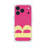 プレミアムスクエアケース with MagSafe［ オリジナル - initial color - B pink ］