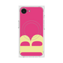 プレミアムスクエアケース with MagSafe［ オリジナル - initial color - B pink ］