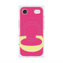 プレミアムスクエアケース with MagSafe［ オリジナル - initial color - C pink ］