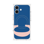 プレミアムスクエアケース with MagSafe［ オリジナル - initial color - C navy ］