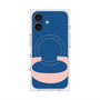 プレミアムスクエアケース with MagSafe［ オリジナル - initial color - C navy ］