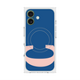 プレミアムスクエアケース with MagSafe［ オリジナル - initial color - C navy ］