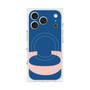 プレミアムスクエアケース with MagSafe［ オリジナル - initial color - C navy ］