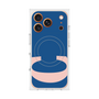 プレミアムスクエアケース with MagSafe［ オリジナル - initial color - C navy ］
