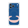 プレミアムスクエアケース with MagSafe［ オリジナル - initial color - C navy ］