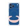 プレミアムスクエアケース with MagSafe［ オリジナル - initial color - C navy ］