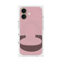 プレミアムスクエアケース with MagSafe［ オリジナル - initial color - C dusty pink ］