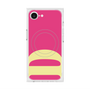 プレミアムスクエアケース with MagSafe［ オリジナル - initial color - D pink ］