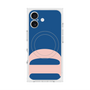 プレミアムスクエアケース with MagSafe［ オリジナル - initial color - D navy ］