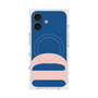 プレミアムスクエアケース with MagSafe［ オリジナル - initial color - D navy ］