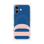 プレミアムスクエアケース with MagSafe［ オリジナル - initial color - D navy ］