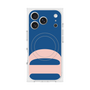 プレミアムスクエアケース with MagSafe［ オリジナル - initial color - D navy ］