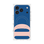 プレミアムスクエアケース with MagSafe［ オリジナル - initial color - D navy ］