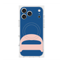 プレミアムスクエアケース with MagSafe［ オリジナル - initial color - D navy ］