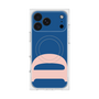 プレミアムスクエアケース with MagSafe［ オリジナル - initial color - D navy ］