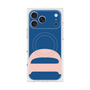 プレミアムスクエアケース with MagSafe［ オリジナル - initial color - D navy ］