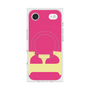 プレミアムスクエアケース with MagSafe［ オリジナル - initial color - E pink ］