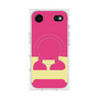 プレミアムスクエアケース with MagSafe［ オリジナル - initial color - E pink ］