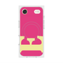 プレミアムスクエアケース with MagSafe［ オリジナル - initial color - E pink ］