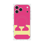 プレミアムスクエアケース with MagSafe［ オリジナル - initial color - E pink ］