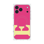 プレミアムスクエアケース with MagSafe［ オリジナル - initial color - E pink ］